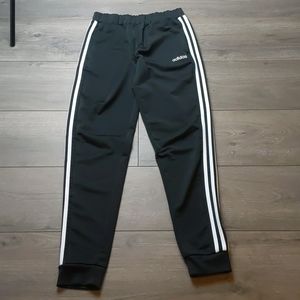 Adidas classic joggers, black and white